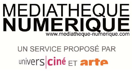 Médiathèque Numérique un service proposé par universciné et arte